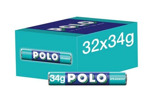 Polo Spearmint Mint Tube 34g Pack Size: 32 X 34g 6 Polo Spearmint Mint Tube 34g Pack Size: 32 X 34g - Image 4
