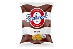 Seabrook Crinkle Cut Beefy Flavour Crisps Pack Size: 32 X 31.8g