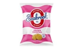 Seabrook Crinkle Cut Prawn Cocktail Flavour Crisps Pack Size: 32 X 31.8g