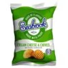 Seabrook Crinkle Cut Cream Cheese & Chive Flavour Crisps Pack Size: 24 X 31.8g -Snack Store 123809 1