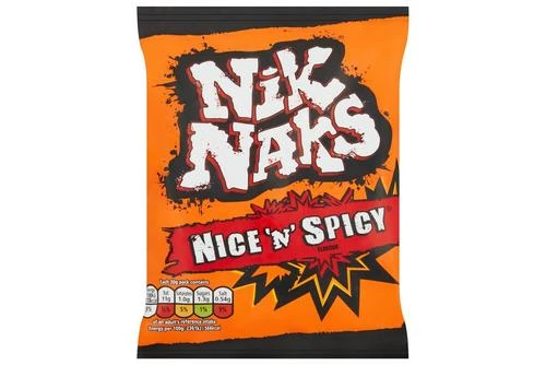 Nik Naks Nice 'N' Spicy Crisps 30g Pack Size: 28 X 30g 4 Nik Naks Nice 'N' Spicy Crisps 30g Pack Size: 28 X 30g - Image 2