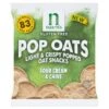 Nairn's Gluten Free Pop Oats Sour Cream & Chive 20g Pack Size: 14 X 20g -Snack Store 128007 1