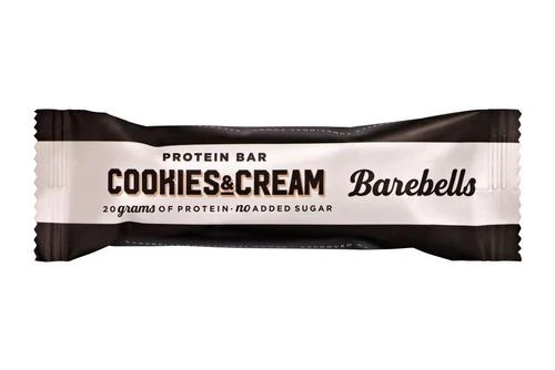 Barebells Protein Bar Cookies & Cream Pack Size: 1 X 12 3 Barebells Protein Bar Cookies & Cream Pack Size: 1 X 12