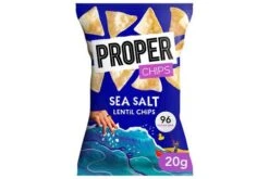 Properchips Salt Lentil Chips 20g Pack Size: 24 X 20g