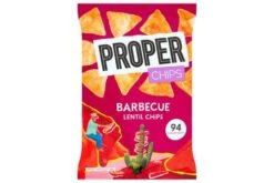 Properchips BBQ Lentil Chips 20g Pack Size: 24 X 20g -Snack Store 128929 2