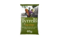 Tyrrells Vegetable Crisps 40g Pack Size: 24 X 40g