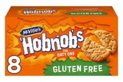 McVitie's Gluten Free Original Hobnobs Biscuits Pack Size: 8 X 150g