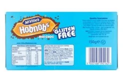 McVitie's Gluten Free Chocolate Hobnobs Biscuits Pack Size: 8 X 150g -Snack Store 130232 3
