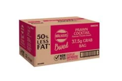 Walkers Baked Prawn Cocktail Snacks 37.5g Pack Size: 32 X 37.5g 11 Walkers Baked Prawn Cocktail Snacks 37.5g Pack Size: 32 X 37.5g -Snack Store 131567 5