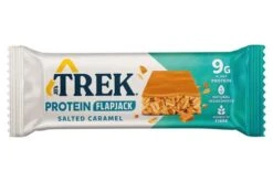 TREK Salted Caramel Protein Flapjack 50g Pack Size: 16 X 50g