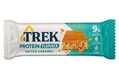 TREK Salted Caramel Protein Flapjack 50g Pack Size: 16 X 50g 3 TREK Salted Caramel Protein Flapjack 50g Pack Size: 16 X 50g