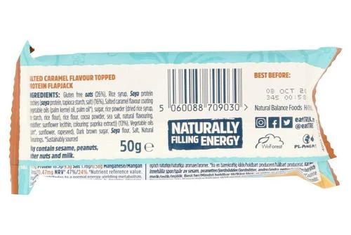 TREK Salted Caramel Protein Flapjack 50g Pack Size: 16 X 50g 4 TREK Salted Caramel Protein Flapjack 50g Pack Size: 16 X 50g - Image 2