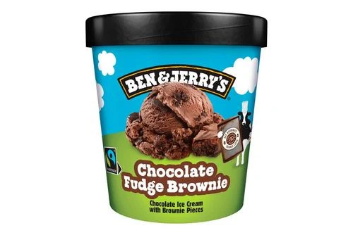 Ben & Jerry's Chocolate Fudge Brownie Ice Cream 465 Ml Pack Size: 8 X 465ml 4 Ben & Jerry's Chocolate Fudge Brownie Ice Cream 465 Ml Pack Size: 8 X 465ml - Image 2