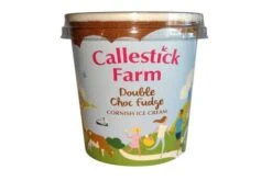 Callestick Farm Double Choc Fudge Ice Cream 125ml Pack Size: 24 X 125ml -Snack Store 132686 2
