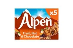 Alpen Cereal Bar Fruit & Nut With Milk Chocolate Multipack Pack Size: 10 X 5 X 29g
