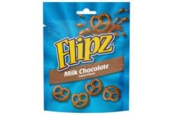 Flipz Milk Chocolate Pretzels Pack Size: 6 X 90g -Snack Store 132791 2
