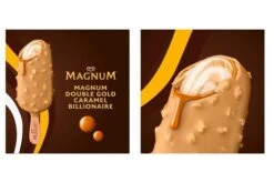 Magnum Double Gold Caramel Billionaire Pack Size: 1 X 20 11 Magnum Double Gold Caramel Billionaire Pack Size: 1 X 20 -Snack Store 133691 5
