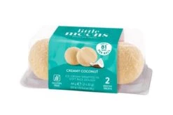 Little Moons Coconut Ice Cream Mochi (2 Pack) Pack Size: 30 X 2
