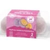 Little Moons Vegan Passionfruit & Mango Ice Cream Mochi (2 Pack) Pack Size: 30 X 2 -Snack Store 133809 1