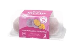 Little Moons Vegan Passionfruit & Mango Ice Cream Mochi (2 Pack) Pack Size: 30 X 2