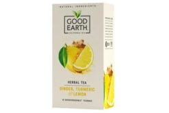 Good Earth Ginger Lemon And Turmeric Tea Bags Pack Size: 5 X 15