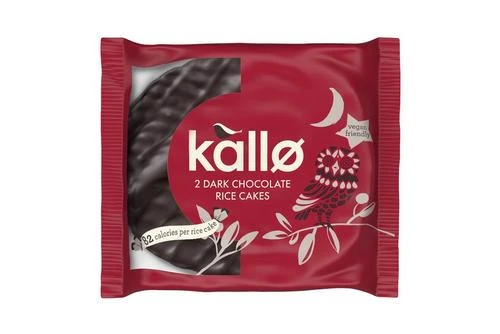 Kallo 2 Dark Chocolate Rice Cakes 33g Pack Size: 1 X 30 4 Kallo 2 Dark Chocolate Rice Cakes 33g Pack Size: 1 X 30 - Image 2