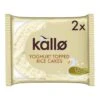 Kallo Yogurt Topped Thick Rice Cakes Pack Size: 1 X 30 -Snack Store 133916 1
