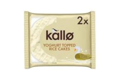 Kallo Yogurt Topped Thick Rice Cakes Pack Size: 1 X 30