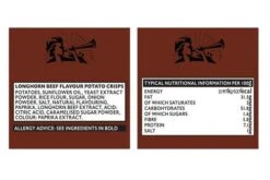 Pipers Great Berwick Longhorn Beef Crisps 40g Pack Size: 24 X 40g 10 Pipers Great Berwick Longhorn Beef Crisps 40g Pack Size: 24 X 40g -Snack Store 134229 4