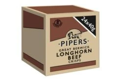 Pipers Great Berwick Longhorn Beef Crisps 40g Pack Size: 24 X 40g 11 Pipers Great Berwick Longhorn Beef Crisps 40g Pack Size: 24 X 40g -Snack Store 134229 5