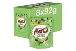 Aero Bubbles Peppermint Pouch Bag Pack Size: 8 X 92g