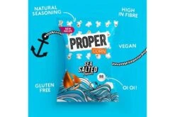 Propercorn Lightly Sea Salted Popcorn Pack Size: 8 X 70g 8 Propercorn Lightly Sea Salted Popcorn Pack Size: 8 X 70g -Snack Store 134384 4