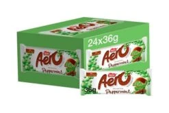 Aero Bubbly Bar Peppermint Pack Size: 24 X 36g -Snack Store 134501 4