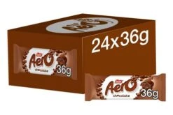 Aero Bubbly Bar Milk Pack Size: 24 X 36g