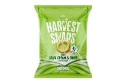 Harvest Snaps Sour Cream & Chive Lentil Rings Pack Size: 24 X 21g
