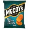 McCoy's Thai Sweet Chicken Grab Bag Crisps 45g Pack Size: 36 X 45g -Snack Store 134617 1