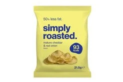 Simply Roasted Mature Cheddar & Red Onion Pack Size: 24 X 21.5g