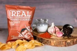 Real Roast Ox Crisps Pack Size: 48 X 35g -Snack Store 134887 5