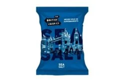 New Arrival 16 British Crisp Co Sea Salt Pack Size: 36 X 40g