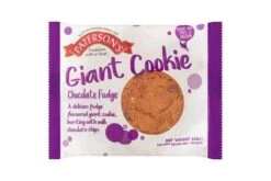 Paterson's Chocolate Fudge Giant Cookie Pack Size: 18 X 60g