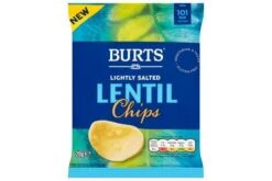 Burts Lightly Salted Lentil Chips Pack Size: 16 X 20g