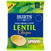 Burts Sour Cream & Chive Lentil Chips Pack Size: 16 X 20g