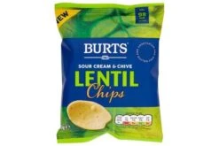Burts Sour Cream & Chive Lentil Chips Pack Size: 16 X 20g 6 Burts Sour Cream & Chive Lentil Chips Pack Size: 16 X 20g -Snack Store 135413 2