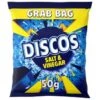 Discos Salt & Vinegar Grab Bag Crisps 50g Pack Size: 28 X 50g