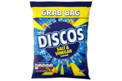 Discos Salt & Vinegar Grab Bag Crisps 50g Pack Size: 28 X 50g 5 Discos Salt & Vinegar Grab Bag Crisps 50g Pack Size: 28 X 50g -Snack Store 135607 2