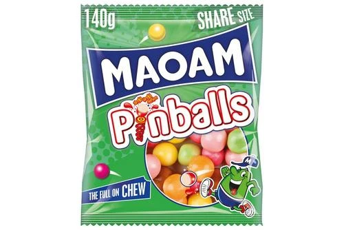 Haribo Maoam Pinballs Bag Pack Size: 14 X 140g 3 Haribo Maoam Pinballs Bag Pack Size: 14 X 140g