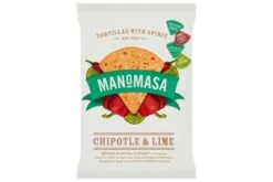 Manomasa Chipotle & Lime Tortilla Pack Size: 16 X 35g
