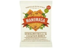 Manomasa Chilli & Honey Tortillas Pack Size: 16 X 40g