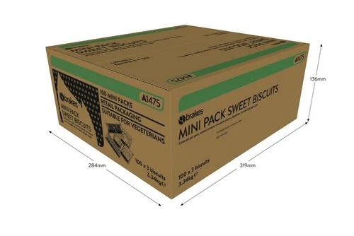 Brakes Mini Pack Sweet Biscuits Pack Size: 1 X 100 6 Brakes Mini Pack Sweet Biscuits Pack Size: 1 X 100 - Image 4