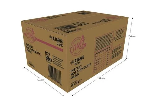 Arriba Instant Hot Chocolate Sachets Pack Size: 1 X 50 4 Arriba Instant Hot Chocolate Sachets Pack Size: 1 X 50 - Image 2